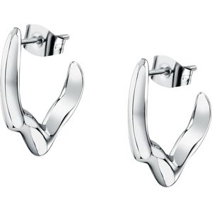 Trussardi Pôvabné oceľové kruhové náušnice T-Design TJAXA06 Trussardi Pôvabné oceľové kruhové náušnice T-Design TJAXA06