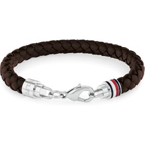 Tommy Hilfiger Elegantný pánsky náramok z hnedej kože Tyson 2790546 Tommy Hilfiger Elegantný pánsky náramok z hnedej kože Tyson 2790546