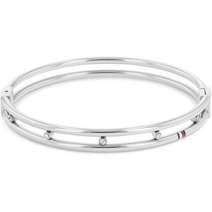 Tommy Hilfiger Luxusný pevný náramok s kryštálmi 2780610 Tommy Hilfiger Luxusný pevný náramok s kryštálmi 2780610