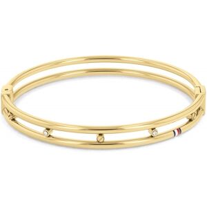 Tommy Hilfiger Luxusný pevný náramok s kryštálmi 2780611 Tommy Hilfiger Luxusný pevný náramok s kryštálmi 2780611