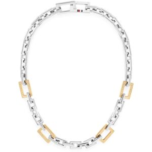Tommy Hilfiger Masívny bicolor náhrdelník z ocele 2780867 Tommy Hilfiger Masívny bicolor náhrdelník z ocele 2780867