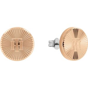 Tommy Hilfiger Minimalistické bronzové náušnice kôstky 2780650 Tommy Hilfiger Minimalistické bronzové náušnice kôstky 2780650