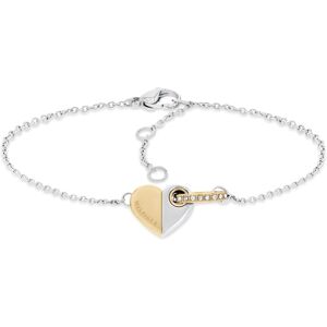 Tommy Hilfiger Módny oceľový náramok s bicolor srdiečkom 2780880 Tommy Hilfiger Módny oceľový náramok s bicolor srdiečkom 2780880