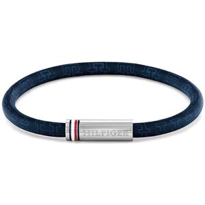 Tommy Hilfiger Modrý pánsky náramok z umelej kože Printed Cord 2790702 Tommy Hilfiger Modrý pánsky náramok z umelej kože Printed Cord 2790702