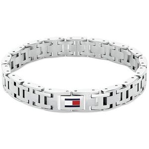 Tommy Hilfiger Nadčasový oceľový náramok pre mužov H-Link 2790682 Tommy Hilfiger Nadčasový oceľový náramok pre mužov H-Link 2790682