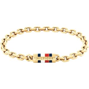 Tommy Hilfiger Originálny pozlátený náramok Bruce Chain 2790653 19 cm Tommy Hilfiger Originálny pozlátený náramok Bruce Chain 2790653 19 cm