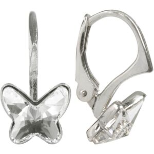 Levien Dievčenské strieborné náušnice Butterfly Crystal Levien Dievčenské strieborné náušnice Butterfly Crystal