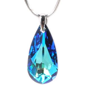 Levien Nežný náhrdelník Drop Bermuda Blue Levien Nežný náhrdelník Drop Bermuda Blue