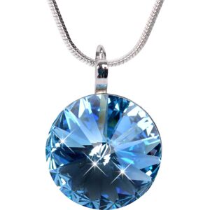 Levien Elegantný náhrdelník Rivoli Aquamarine Levien Elegantný náhrdelník Rivoli Aquamarine
