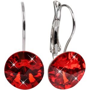 Levien Elegantné náušnice Rivoli Light Siam Levien Elegantné náušnice Rivoli Light Siam