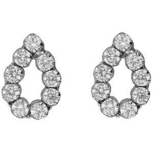 Victoria Cruz Strieborné náušnice s kryštálmi Teardrop Lieve A5533-07HT Victoria Cruz Strieborné náušnice s kryštálmi Teardrop Lieve A5533-07HT