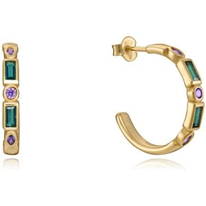 Viceroy Prekrásne pozlátené náušnice so zirkónmi Elegant 9120E100-39 Viceroy Prekrásne pozlátené náušnice so zirkónmi Elegant 9120E100-39