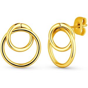 Vuch Minimalistické pozlátené náušnice Kista Gold Vuch Minimalistické pozlátené náušnice Kista Gold