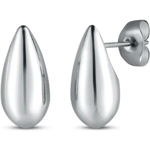 Vuch Oceľové náušnice v tvare kvapky Tear drop Lurea Silver Vuch Oceľové náušnice v tvare kvapky Tear drop Lurea Silver