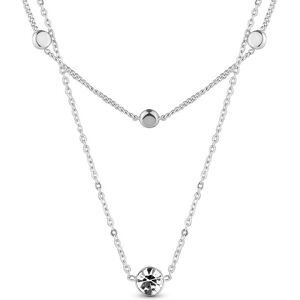 Vuch Originálny oceľový náhrdelník Elista Silver Vuch Originálny oceľový náhrdelník Elista Silver