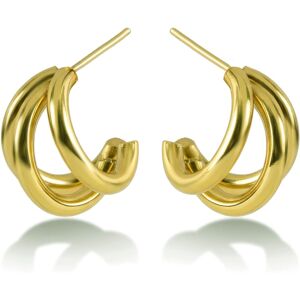 Victoria Walls Elegantné pozlátené náušnice Mirevia Gold VWE260746G Victoria Walls Elegantné pozlátené náušnice Mirevia Gold VWE260746G