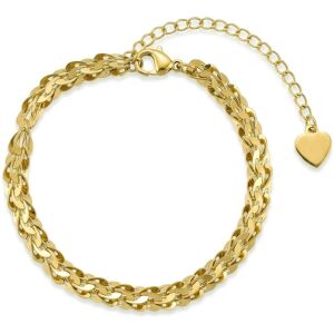 Victoria Walls Štýlový pozlátený náramok Elarisse Gold VWB260668G Victoria Walls Štýlový pozlátený náramok Elarisse Gold VWB260668G
