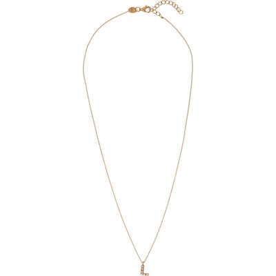 Alisia Pozlátený náhrdelník so Swarovski perličkami "L" AL4258.01.912 Alisia Pozlátený náhrdelník so Swarovski perličkami "L" AL4258.01.912