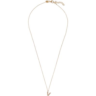 Alisia Pozlátený náhrdelník so Swarovski perličkami "V" AL4258.01.922 Alisia Pozlátený náhrdelník so Swarovski perličkami "V" AL4258.01.922