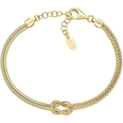 Amen Elegantný pozlátený náramok Love Knot BRNOAMGG1 19 cm Amen Elegantný pozlátený náramok Love Knot BRNOAMGG1 19 cm