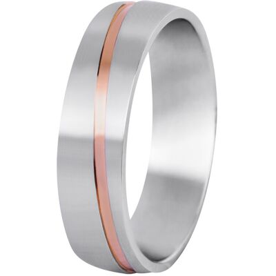 Beneto Exclusive Pánsky bicolor prsteň z ocele SPP07 65 mm Beneto Exclusive Pánsky bicolor prsteň z ocele SPP07 65 mm