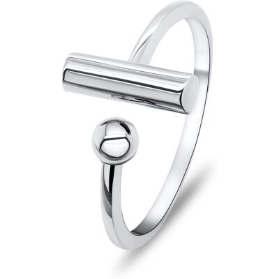 Brilio Silver Minimalistický strieborný prsteň RI037W Brilio Silver Minimalistický strieborný prsteň RI037W