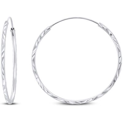Brilio Silver Nadčasové strieborné kruhové náušnice EA01 1,5 cm Brilio Silver Nadčasové strieborné kruhové náušnice EA01 1,5 cm