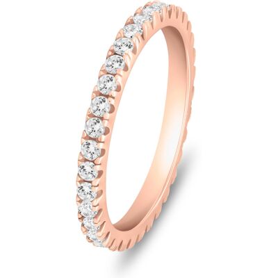 Brilio Silver Pôvabný strieborný prsteň so zirkónmi RI085R 50 mm Brilio Silver Pôvabný strieborný prsteň so zirkónmi RI085R 50 mm