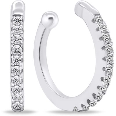 Brilio Silver Trendy strieborné záušnice s čírymi zirkónmi EA694W Brilio Silver Trendy strieborné záušnice s čírymi zirkónmi EA694W