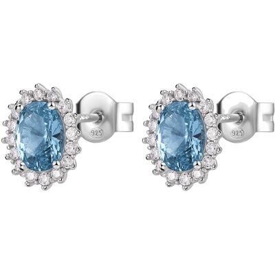 Brosway Elegantné strieborné náušnice Fancy Cloud Light Blue FCL17 Brosway Elegantné strieborné náušnice Fancy Cloud Light Blue FCL17