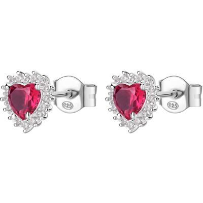 Brosway Strieborné náušnice Passion Ruby Fancy FPR51 Brosway Strieborné náušnice Passion Ruby Fancy FPR51