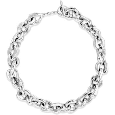 Calvin Klein Výrazný oceľový náhrdelník pre ženy Statement Links 35000652 Calvin Klein Výrazný oceľový náhrdelník pre ženy Statement Links 35000652