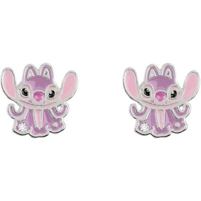 Disney Roztomilé kôstkové náušnice pre dievčatá Angel Lilo & Stitch EF01086SRWL.PA Disney Roztomilé kôstkové náušnice pre dievčatá Angel Lilo & Stitch EF01086SRWL.PA