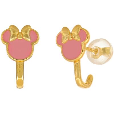 Disney Slušivé pozlátené náušnice Minnie Mouse ES00092YNKL.CS Disney Slušivé pozlátené náušnice Minnie Mouse ES00092YNKL.CS