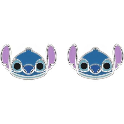 Disney Slušivé strieborné náušnice Stitch Lilo & Stitch ES00097SRHL.CS Disney Slušivé strieborné náušnice Stitch Lilo & Stitch ES00097SRHL.CS