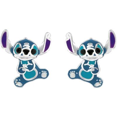 Disney Strieborné kôstkové náušnice Stitch Lilo & Stitch ES00037SRHL.CS Disney Strieborné kôstkové náušnice Stitch Lilo & Stitch ES00037SRHL.CS
