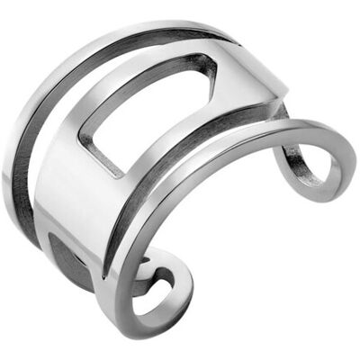 Diesel Štýlový otvorený prsteň z ocele DX1548040 63 mm Diesel Štýlový otvorený prsteň z ocele DX1548040 63 mm