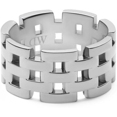 Daniel Wellington Dizajnový oceľový prsteň 5-Link DW0040103 58 mm Daniel Wellington Dizajnový oceľový prsteň 5-Link DW0040103 58 mm
