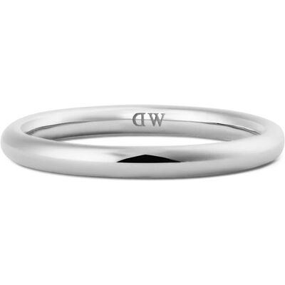 Daniel Wellington Minimalistický unisex prsteň z ocele Arch DW0040189 58 mm Daniel Wellington Minimalistický unisex prsteň z ocele Arch DW0040189 58 mm