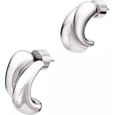Emporio Armani Dizajnové mosadzné náušnice EGS3342040 Emporio Armani Dizajnové mosadzné náušnice EGS3342040