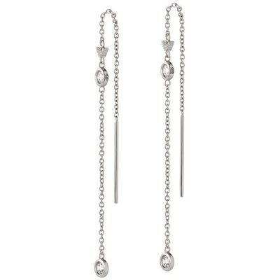 Emporio Armani Luxusné strieborné visiace náušnice EG3617040 Emporio Armani Luxusné strieborné visiace náušnice EG3617040