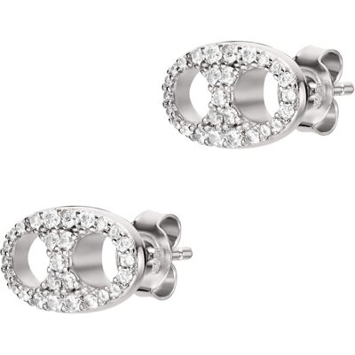Emporio Armani Strieborné náušnice s kubickými zirkónmi EG3632040 Emporio Armani Strieborné náušnice s kubickými zirkónmi EG3632040