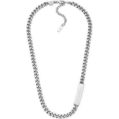 Emporio Armani Pánsky oceľový náhrdelník EGS3303040 Emporio Armani Pánsky oceľový náhrdelník EGS3303040