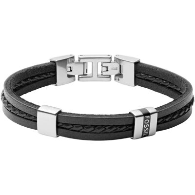 Fossil Slušivý pánsky kožený náramok Vintage Casual JF03686040 Fossil Slušivý pánsky kožený náramok Vintage Casual JF03686040
