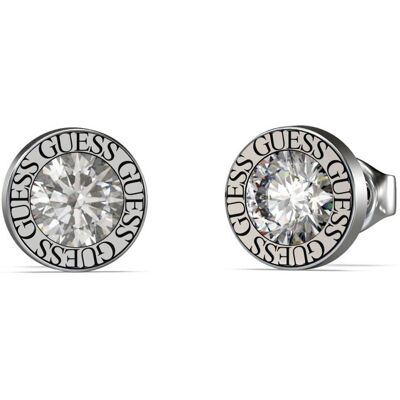 Guess Moderné oceľové náušnice kôstky Color My Day JUBE02244JWRHT/U Guess Moderné oceľové náušnice kôstky Color My Day JUBE02244JWRHT/U