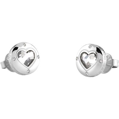 Guess Romantické oceľové náušnice Rolling Hearts JUBE03349JWRHT Guess Romantické oceľové náušnice Rolling Hearts JUBE03349JWRHT
