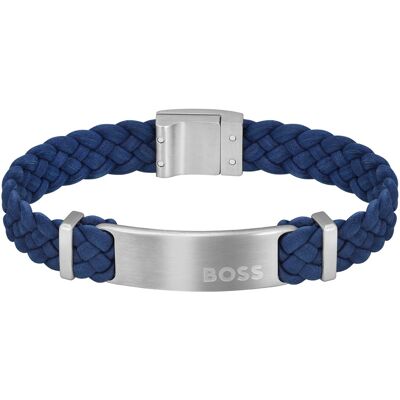 Hugo Boss Fashion pánsky semišový náramok Dylan 1580609 17,5 cm Hugo Boss Fashion pánsky semišový náramok Dylan 1580609 17,5 cm