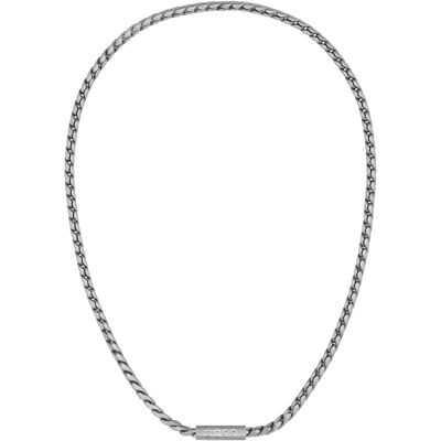 Hugo Boss Nadčasový oceľový náhrdelník pre mužov Doran 1580693 Hugo Boss Nadčasový oceľový náhrdelník pre mužov Doran 1580693