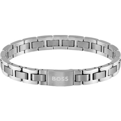 Hugo Boss Nadčasový oceľový náramok pre mužov 1580036 Hugo Boss Nadčasový oceľový náramok pre mužov 1580036