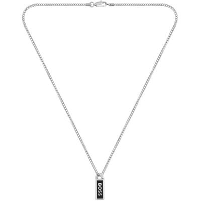 Hugo Boss Pánsky oceľový náhrdelník Kassy Emblem 1580677 Hugo Boss Pánsky oceľový náhrdelník Kassy Emblem 1580677